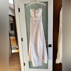 David’s Bridal graduation dress